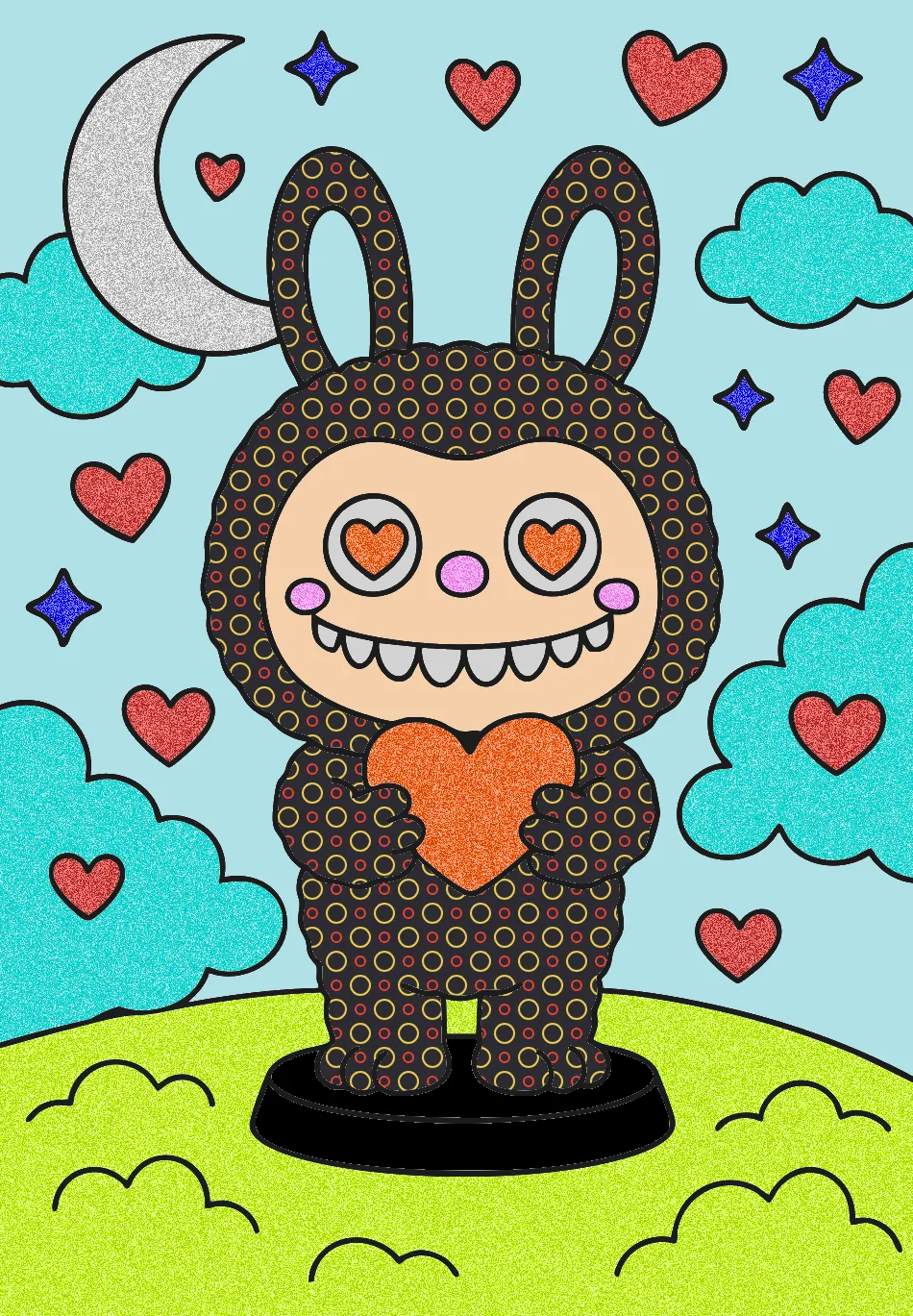 Urso rs – Desenho Colorido Online - Imagem Destacada