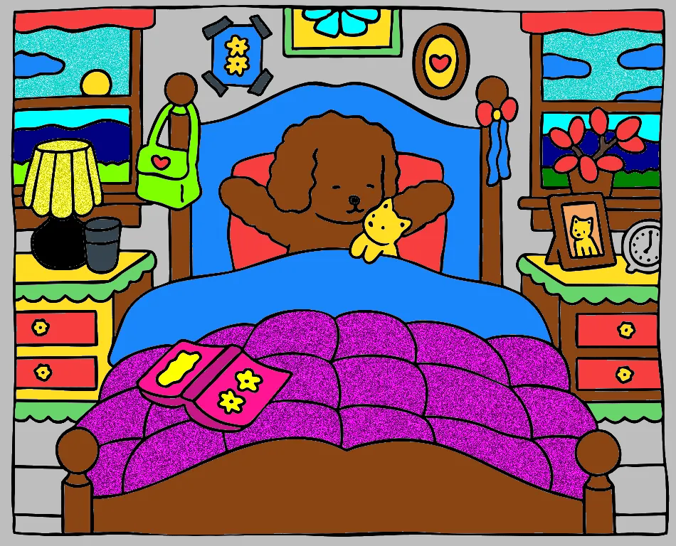 Vamos a cordar – Desenho Colorido Online - Imagem Destacada