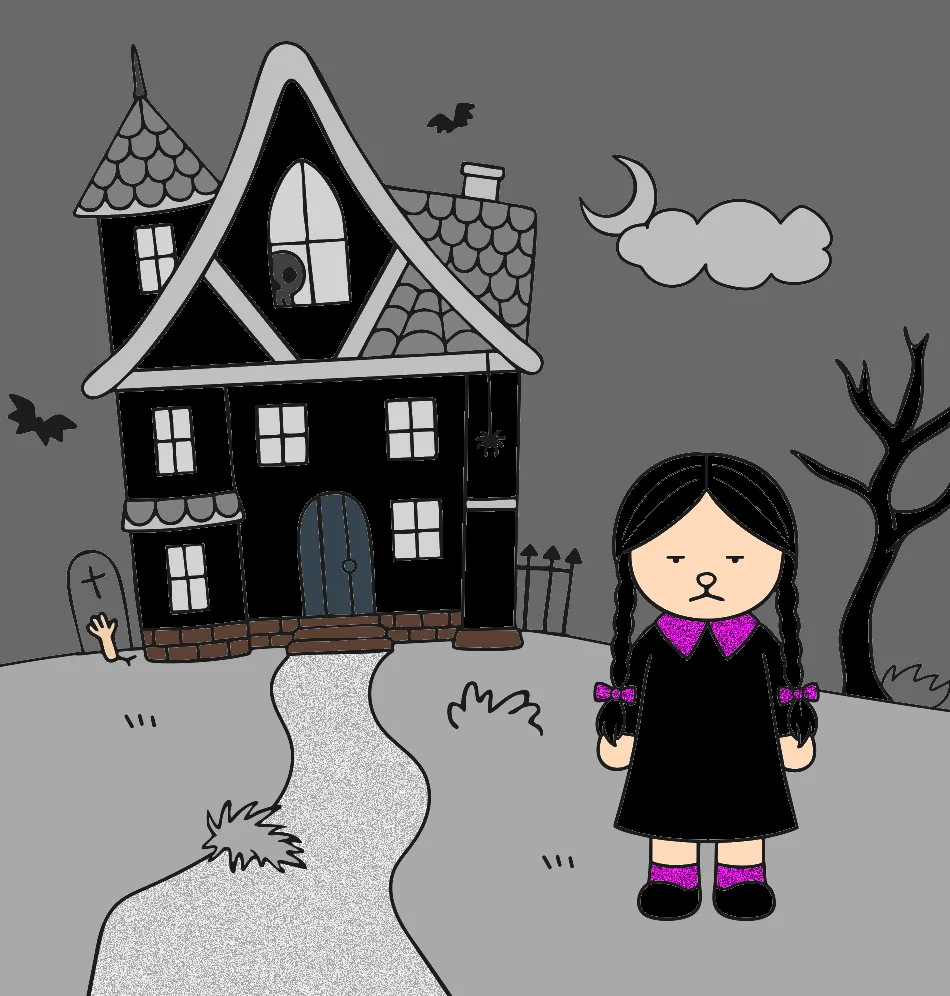 vandinha – Desenho Colorido Online - Imagem Destacada