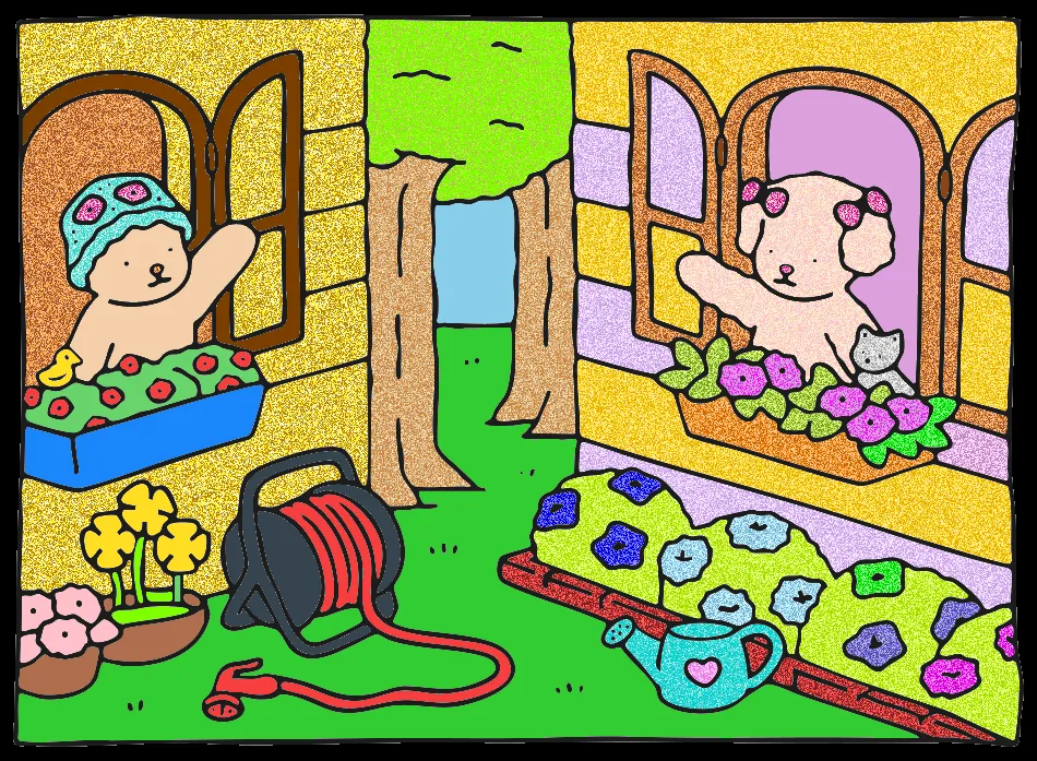 vizinhoss – Desenho Colorido Online - Imagem Destacada