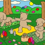 Yoga matinal – Desenho Colorido Online