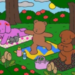 Yoga no Parque – Desenho Colorido Online