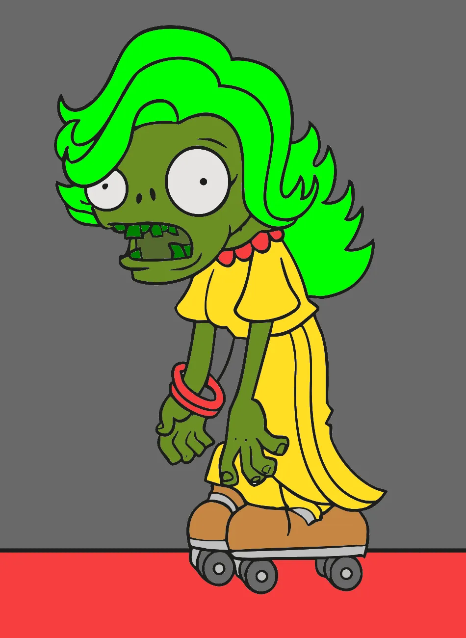 Zumbi – Desenho Colorido Online - Imagem Destacada