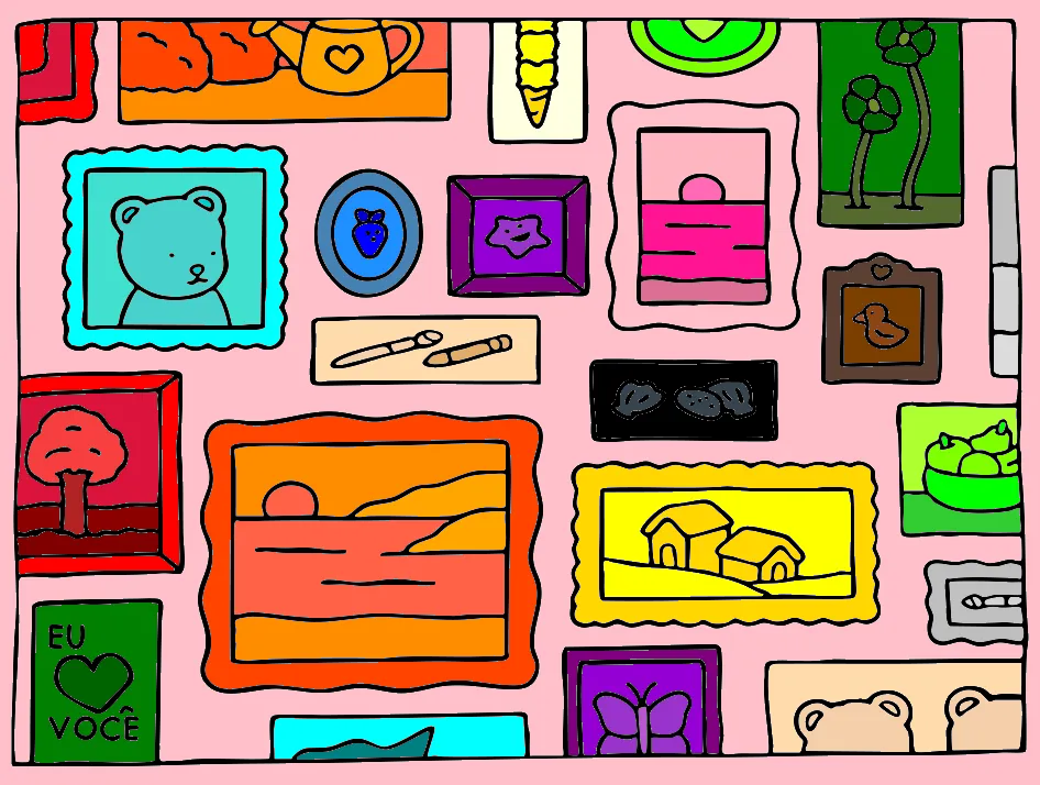 1 2 3 quantas pinturas belas – Desenho Colorido Online para Pintar e Imprimir | Jogo de Colorir Grátis no Mundo dos Jogos - Imagem Destacada