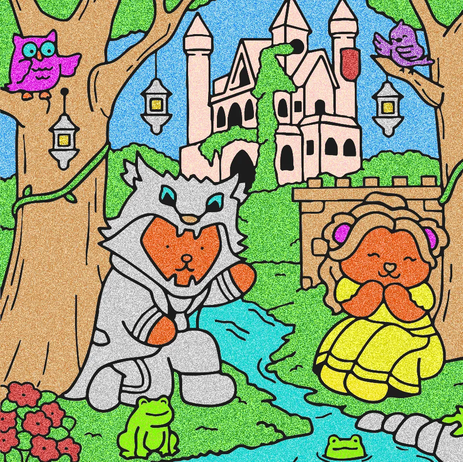 a bela e a fera – Desenho Colorido Online para Pintar e Imprimir | Jogo de Colorir Grátis no Mundo dos Jogos - Imagem Destacada