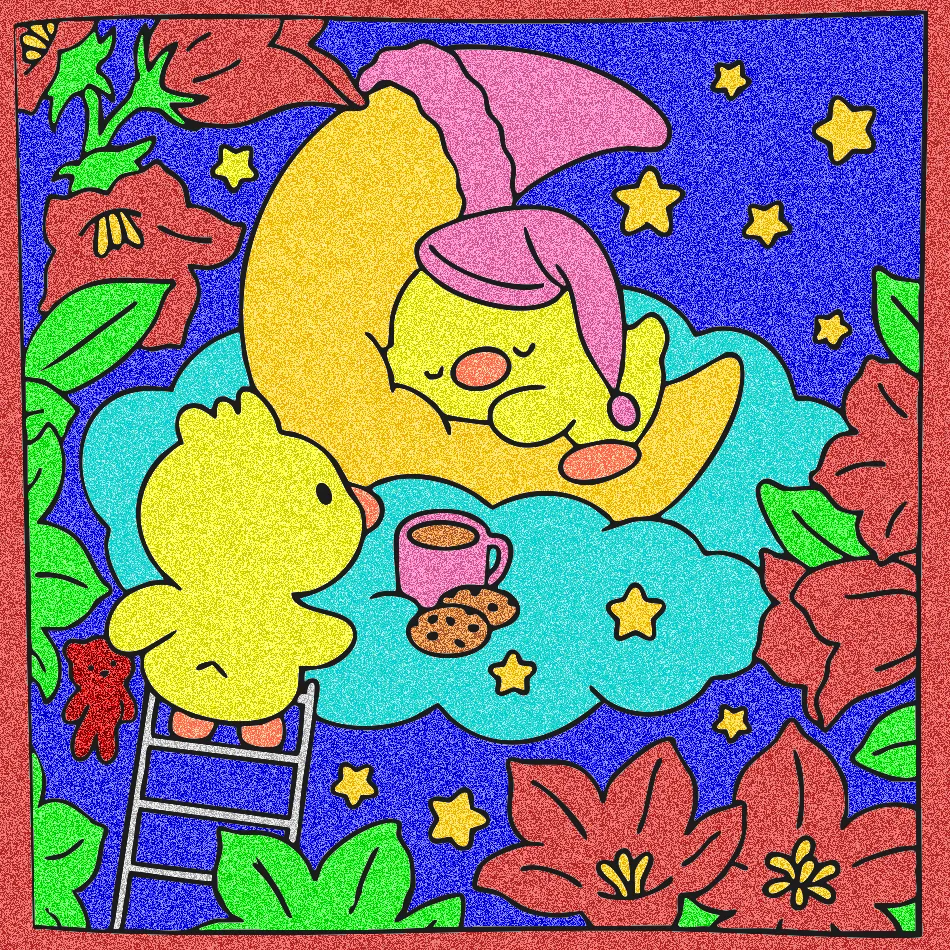 acorda patinhos dorminhocos – Desenho Colorido Online para Pintar e Imprimir | Jogo de Colorir Grátis no Mundo dos Jogos - Imagem Destacada