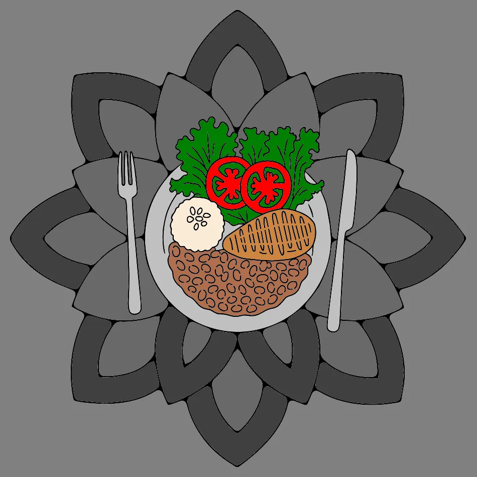 almoço – Desenho Colorido Online para Pintar e Imprimir | Jogo de Colorir Grátis no Mundo dos Jogos - Imagem Destacada