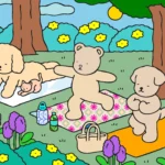 Amizade – Desenho Colorido Online para Pintar e Imprimir | Jogo de Colorir Grátis no Mundo dos Jogos