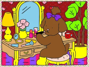 arte de alice – Desenho Colorido Online