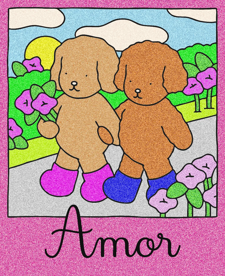 boobie goods passiando – Desenho Colorido Online - Imagem Destacada