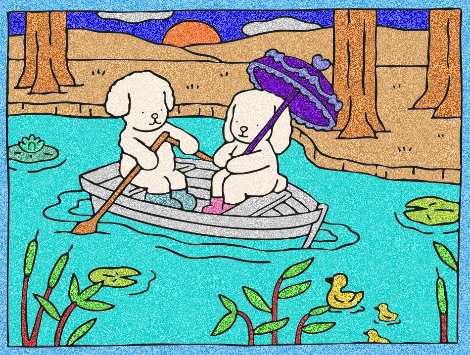 brilho colorido – Desenho Colorido Online - Imagem Destacada