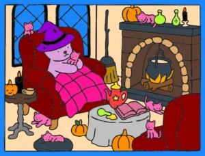 BRUXINHA – Desenho Colorido Online