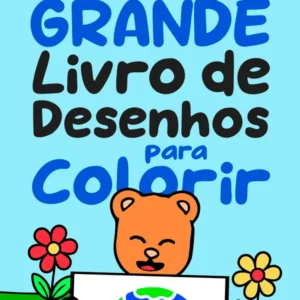 Capa do Grande Livro de Desenhos para Imprimir - Baixar PDF Imprimir Desenhos