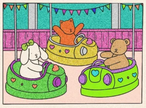 carrinho bate bate do ursinho 1760827721