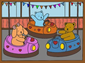 carrinho de bate bate – Desenho Colorido Online para Pintar e Imprimir | Jogo de Colorir Grátis no Mundo dos Jogos
