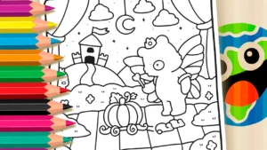 Desenho para colorir Ursinha Princesa Fada para Colorir Online | Mundo dos Jogos