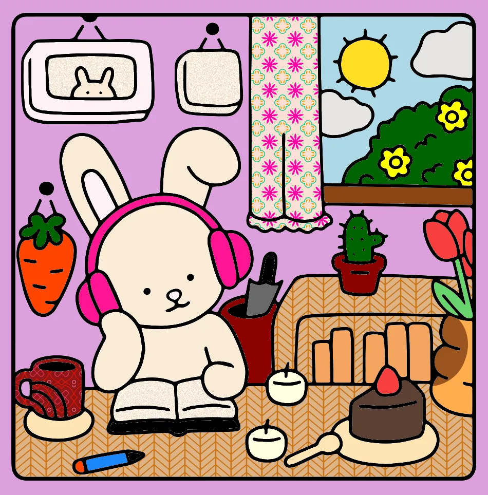 coelhinla – Desenho Colorido Online para Pintar e Imprimir | Jogo de Colorir Grátis no Mundo dos Jogos - Imagem Destacada