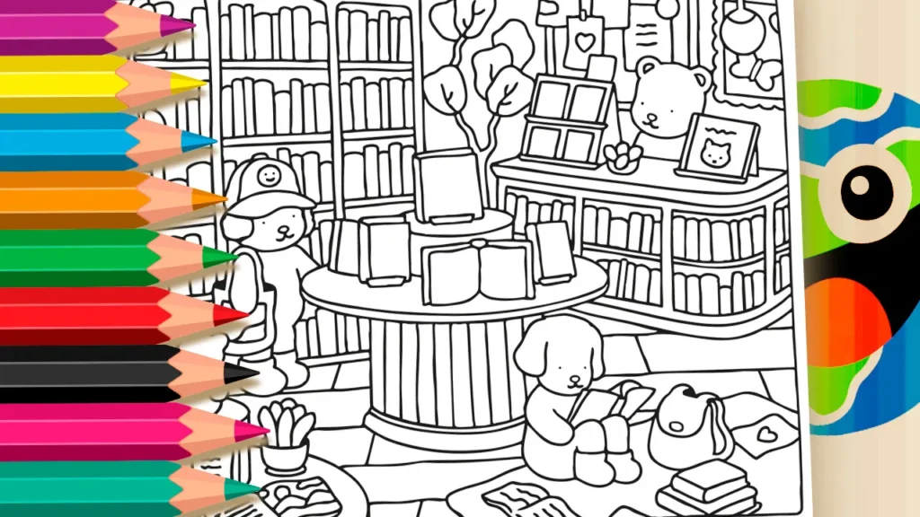 Colorir Bobbie Goods Online – Desenho de Livraria Grátis!