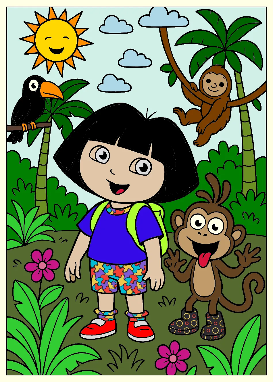 cores! – Desenho Colorido Online para Pintar e Imprimir | Jogo de Colorir Grátis no Mundo dos Jogos - Imagem Destacada