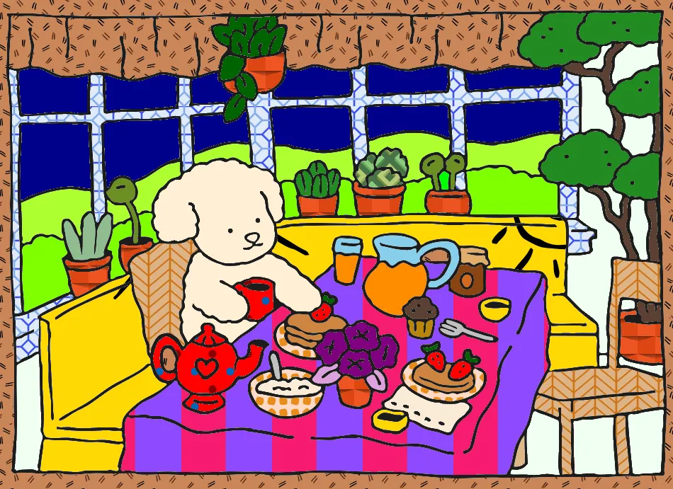 cozinha – Desenho Colorido Online para Pintar e Imprimir | Jogo de Colorir Grátis no Mundo dos Jogos - Imagem Destacada