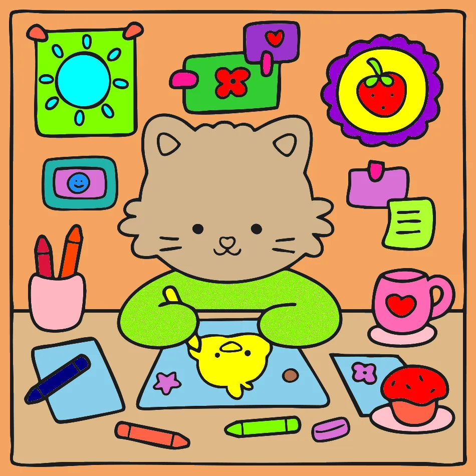 Desenhando – Desenho Colorido Online - Imagem Destacada