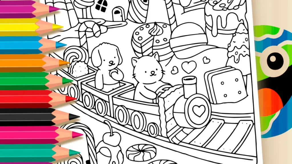 Mundo Doce de Bobbie Goods para Colorir Online