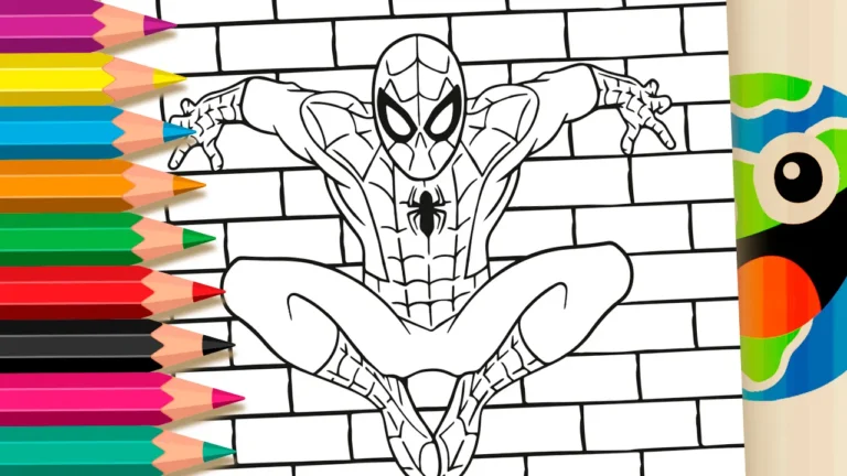 Desenho para colorir Desenho do Homem Aranha para Colorir Online - Divirta-se Grátis!