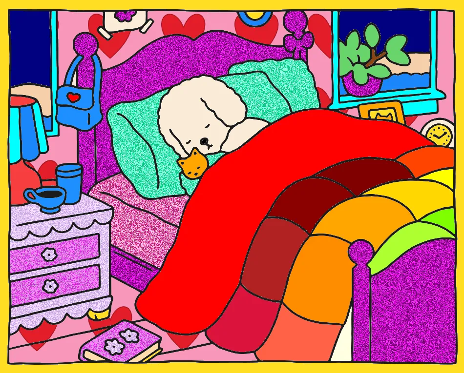 dorminhoco – Desenho Colorido Online - Imagem Destacada