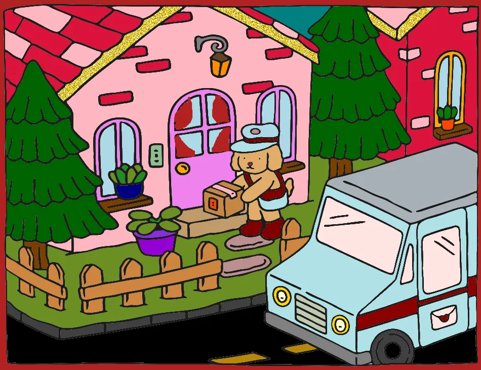 entrega – Desenho Colorido Online para Pintar e Imprimir | Jogo de Colorir Grátis no Mundo dos Jogos - Imagem Destacada