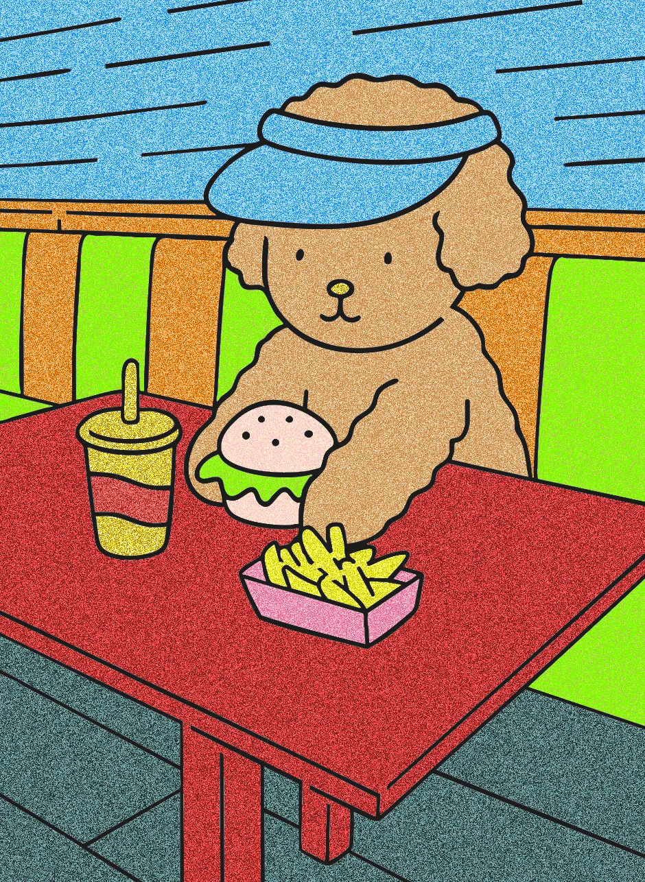 estelar almoçando – Desenho Colorido Online