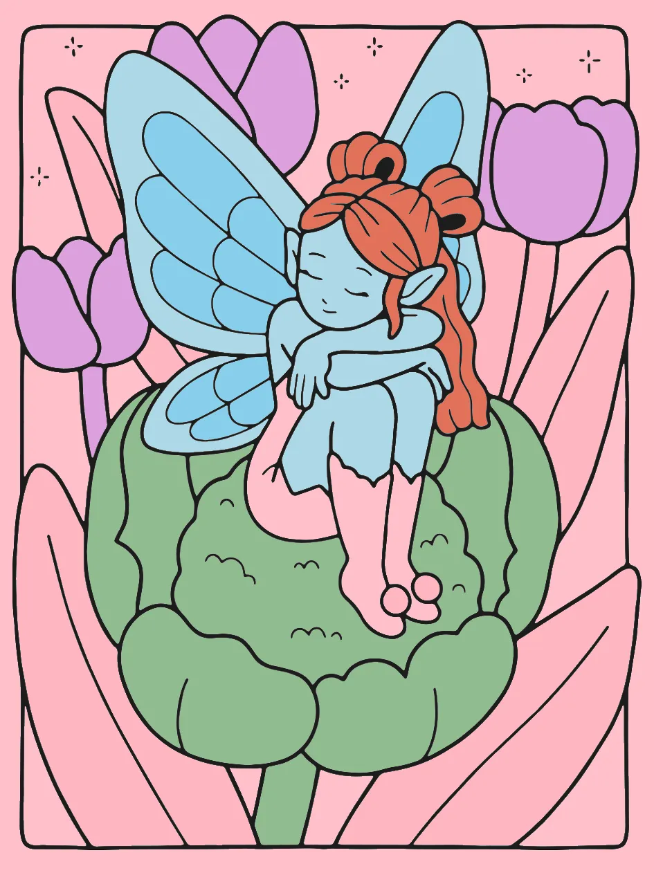 fada – Desenho Colorido Online para Pintar e Imprimir | Jogo de Colorir Grátis no Mundo dos Jogos - Imagem Destacada