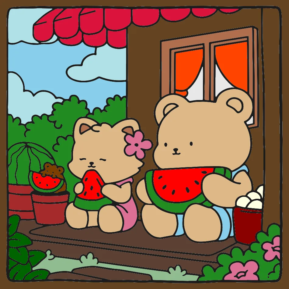 familia bobiie goods – Desenho Colorido Online para Pintar e Imprimir | Jogo de Colorir Grátis no Mundo dos Jogos - Imagem Destacada