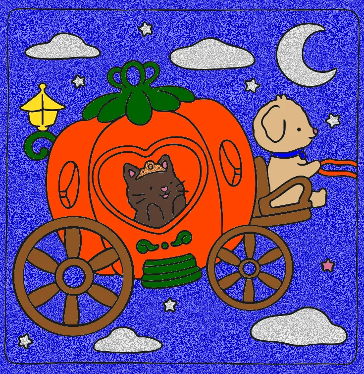 gatinha abora – Desenho Colorido Online - Imagem Destacada