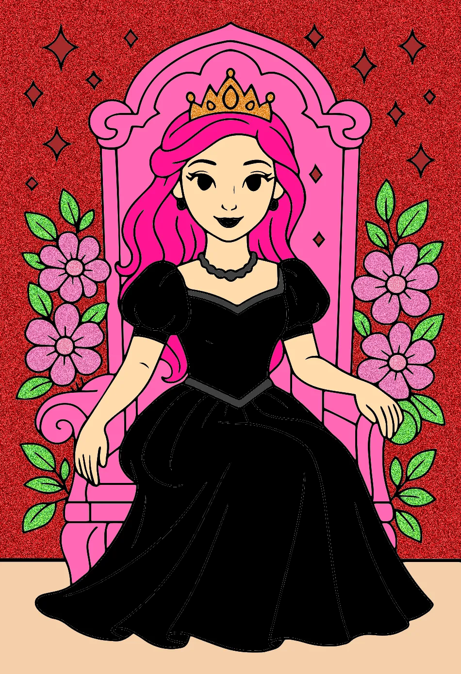 .. gotica – Desenho Colorido Online - Imagem Destacada