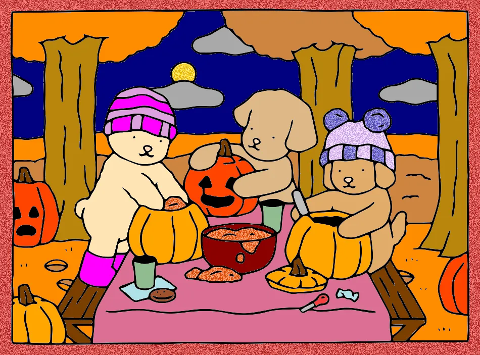 Hallowen – Desenho Colorido Online - Imagem Destacada