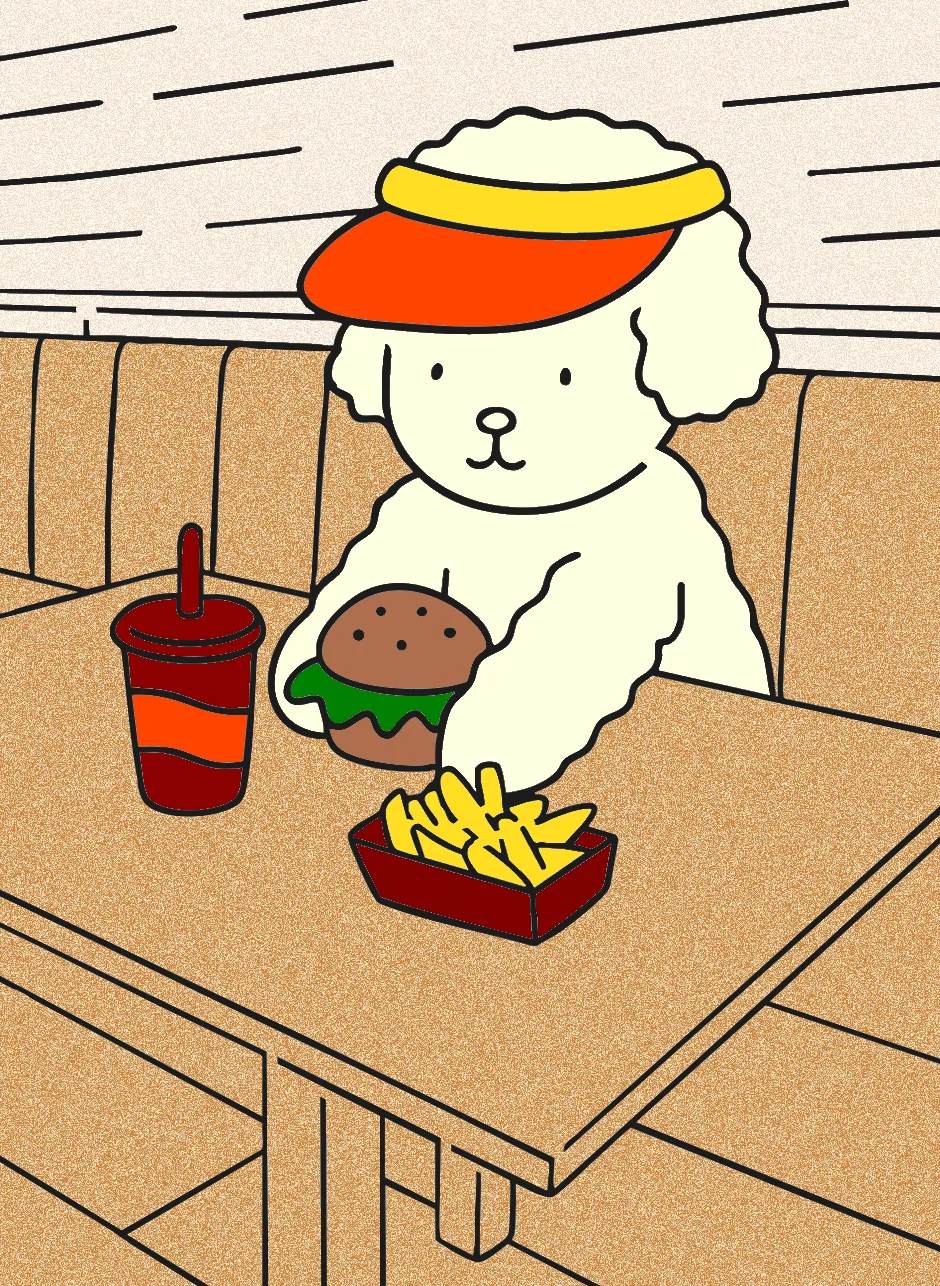 hamburguewe – Desenho Colorido Online para Pintar e Imprimir | Jogo de Colorir Grátis no Mundo dos Jogos - Imagem Destacada