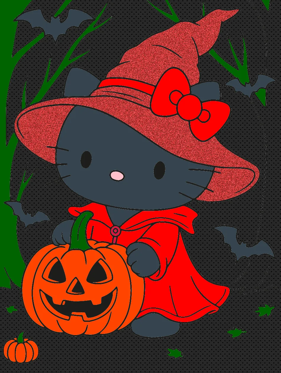 hello kitty – Desenho Colorido Online para Pintar e Imprimir | Jogo de Colorir Grátis no Mundo dos Jogos - Imagem Destacada