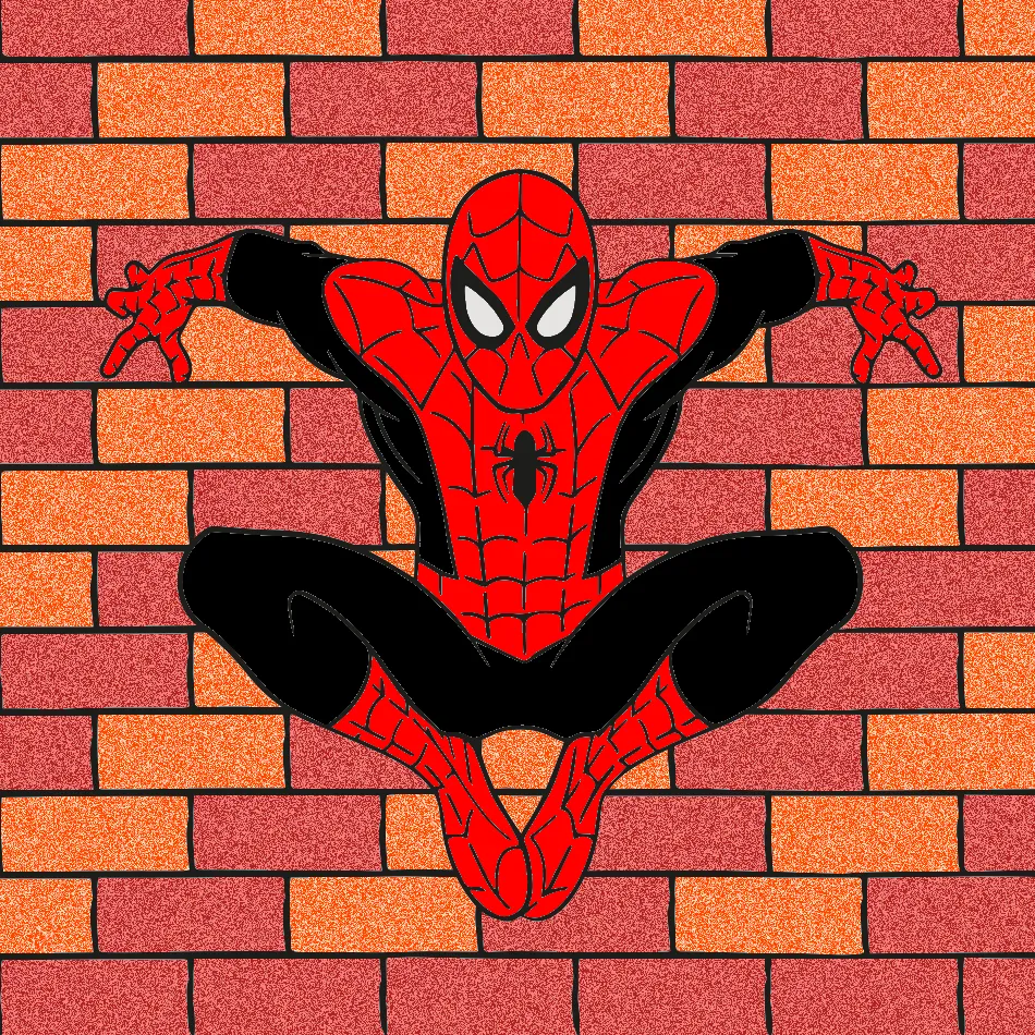 Homen Aranha/ass:Henrique Adam – Desenho Colorido Online para Pintar e Imprimir | Jogo de Colorir Grátis no Mundo dos Jogos - Imagem Destacada