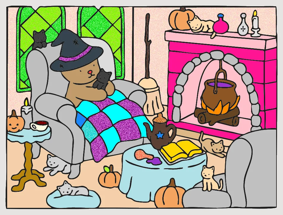 Isabelly e Luana – Desenho Colorido Online - Imagem Destacada