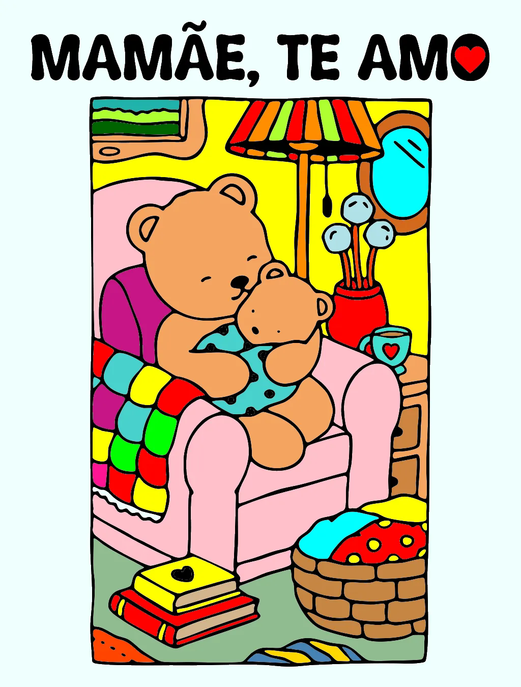 JOY TO THE WORLD – Desenho Colorido Online - Imagem Destacada