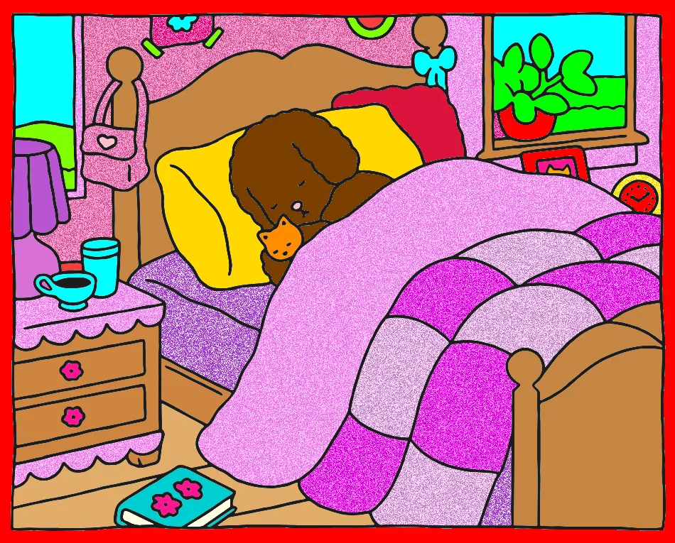 MARIA – Desenho Colorido Online - Imagem Destacada