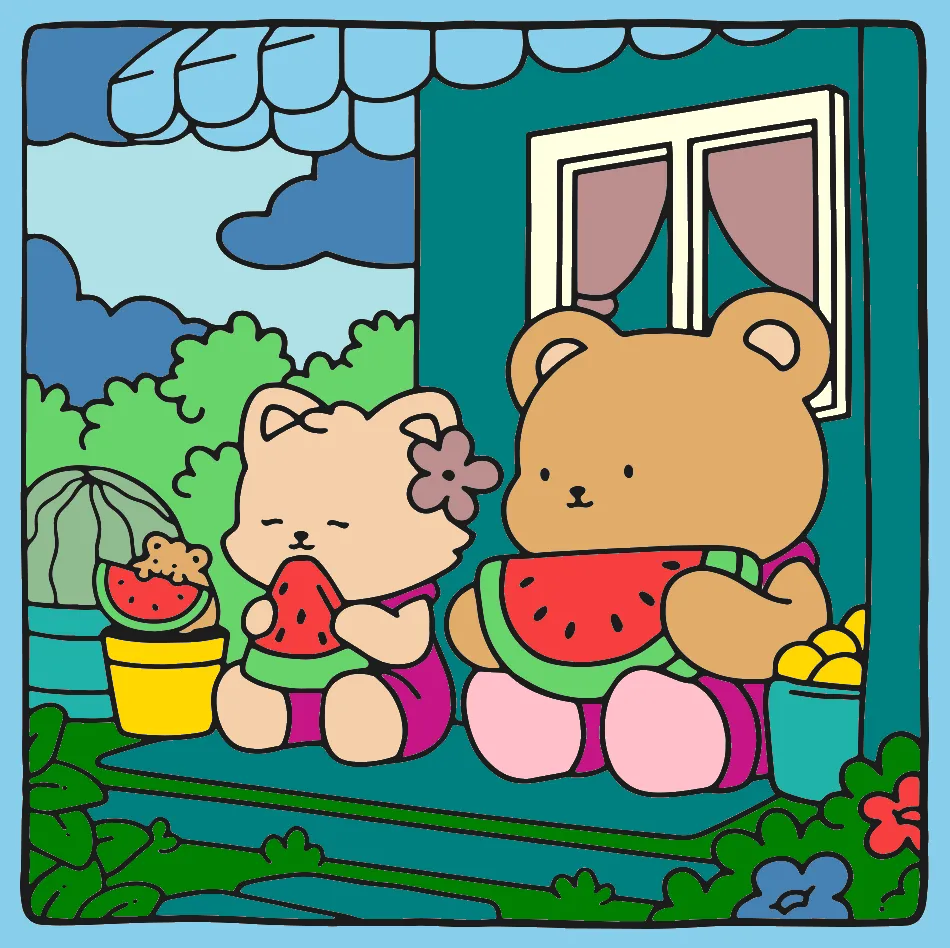 meu bobis <3 – Desenho Colorido Online - Imagem Destacada