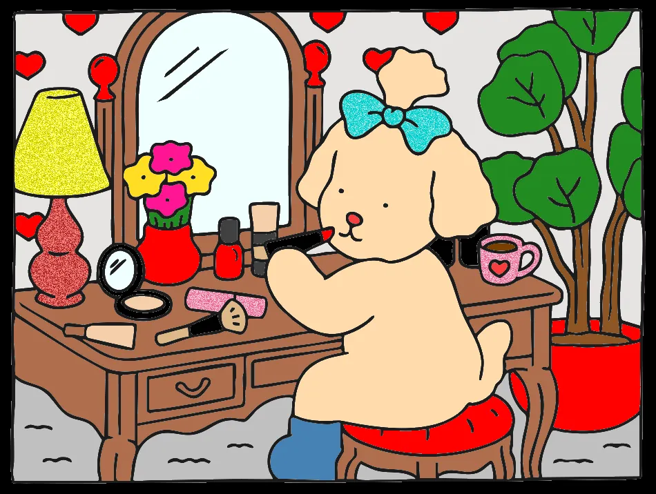 meu passa tempo – Desenho Colorido Online - Imagem Destacada