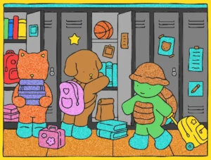 meu primero dia do aula – Desenho Colorido Online para Pintar e Imprimir | Jogo de Colorir Grátis no Mundo dos Jogos