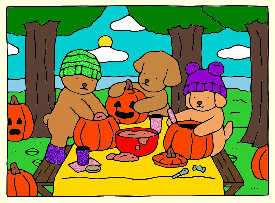 minha obra de artes – Desenho Colorido Online
