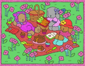 minhas amigas para sebre – Desenho Colorido Online para Pintar e Imprimir | Jogo de Colorir Grátis no Mundo dos Jogos