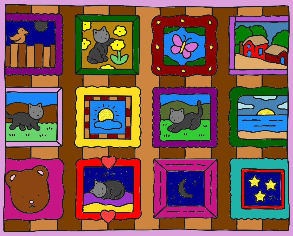 MOMENTS – Desenho Colorido Online - Imagem Destacada