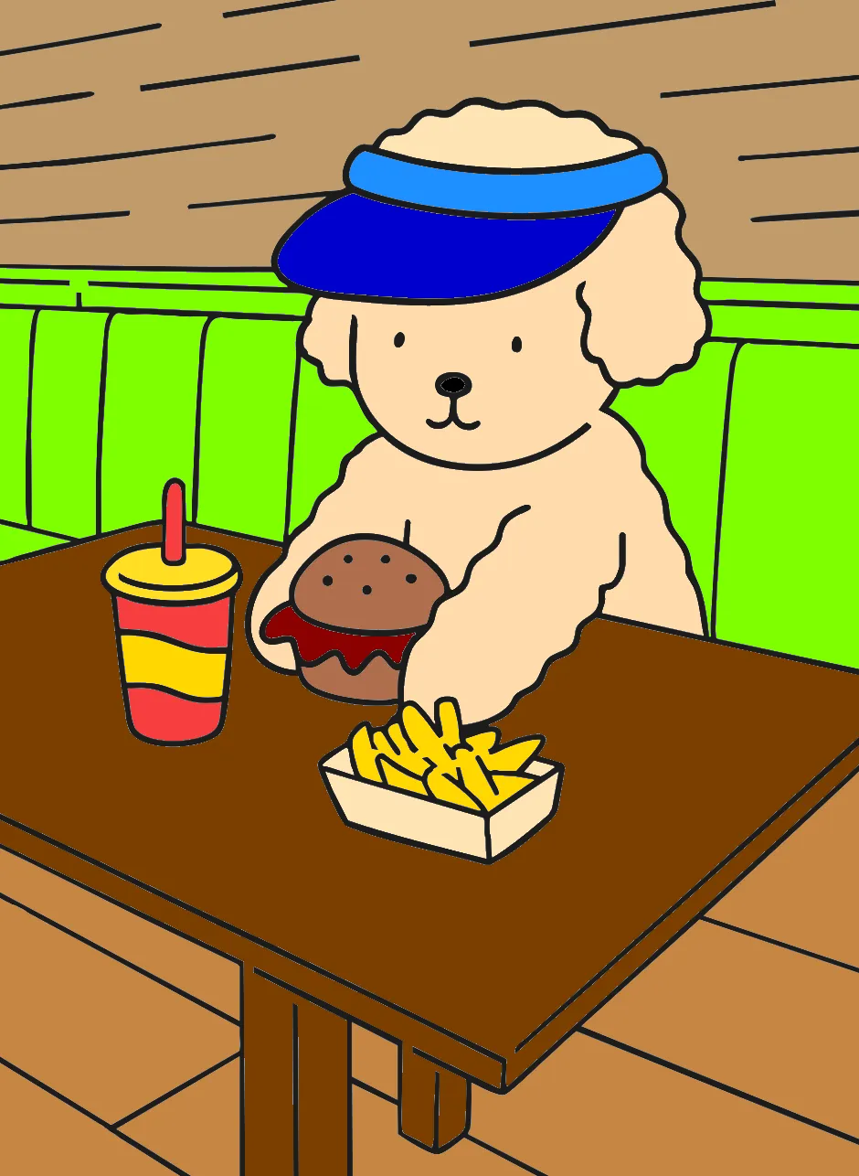 Muita Fome – Desenho Colorido Online - Imagem Destacada