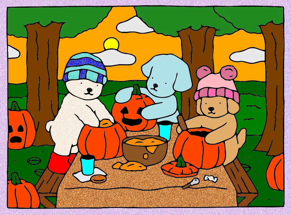 my perfect haloween – Desenho Colorido Online - Imagem Destacada