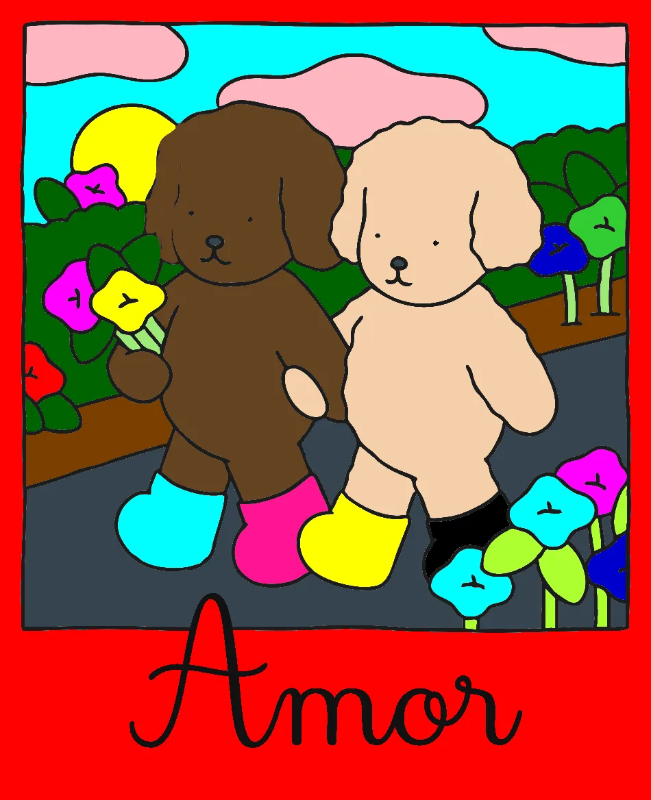 o amor esta no ar – Desenho Colorido Online para Pintar e Imprimir | Jogo de Colorir Grátis no Mundo dos Jogos - Imagem Destacada